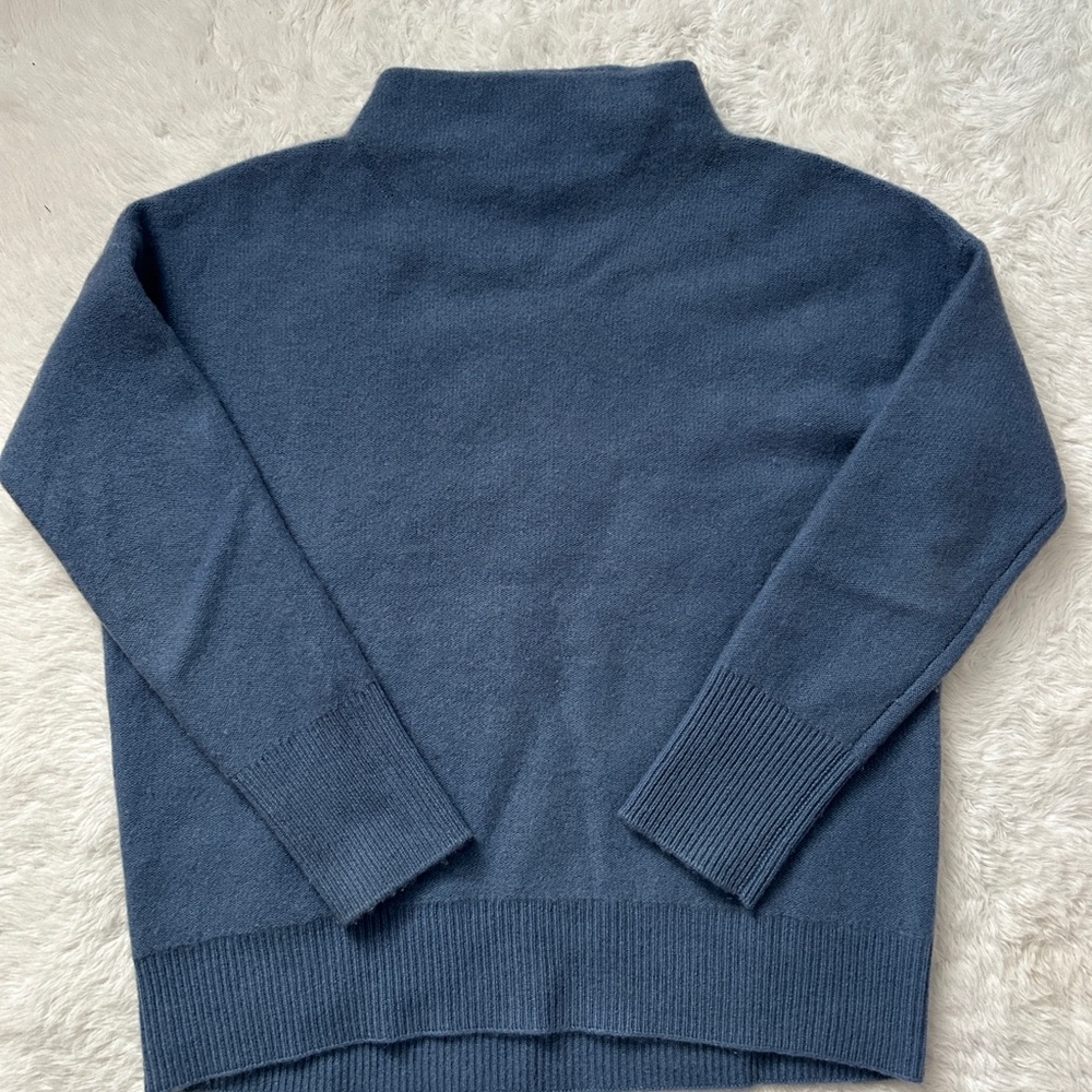 Vince Cashmere Funnel Neck Sweater